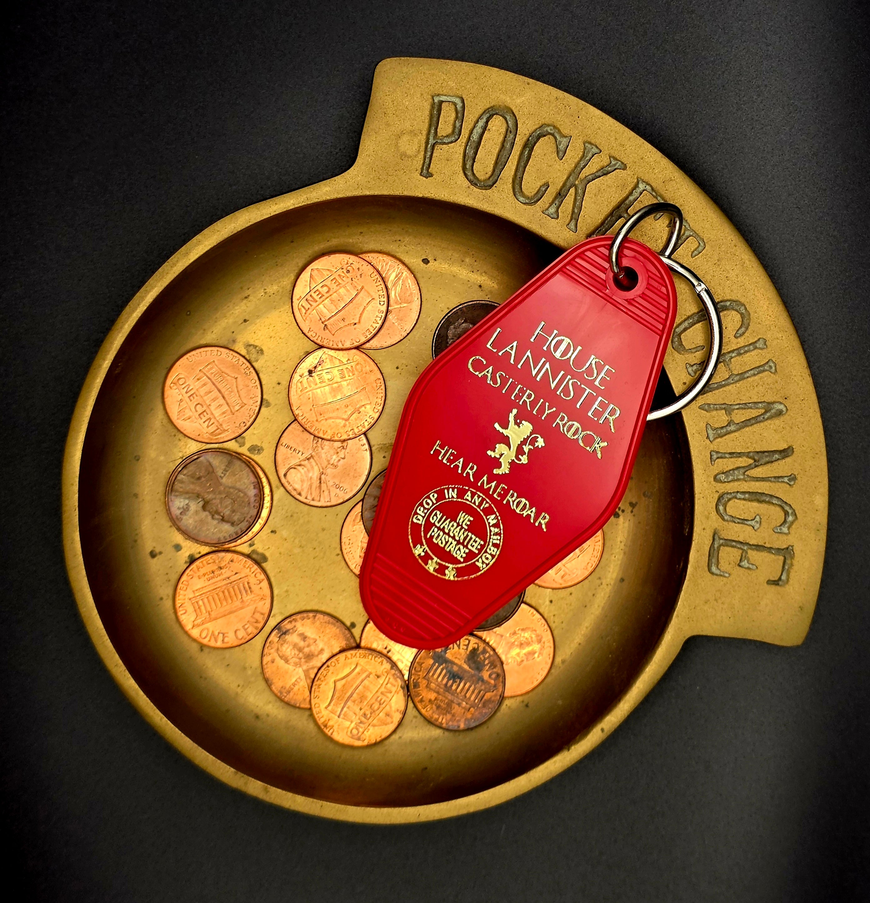 House Lannister - Mastery Rock Hotel Keychain