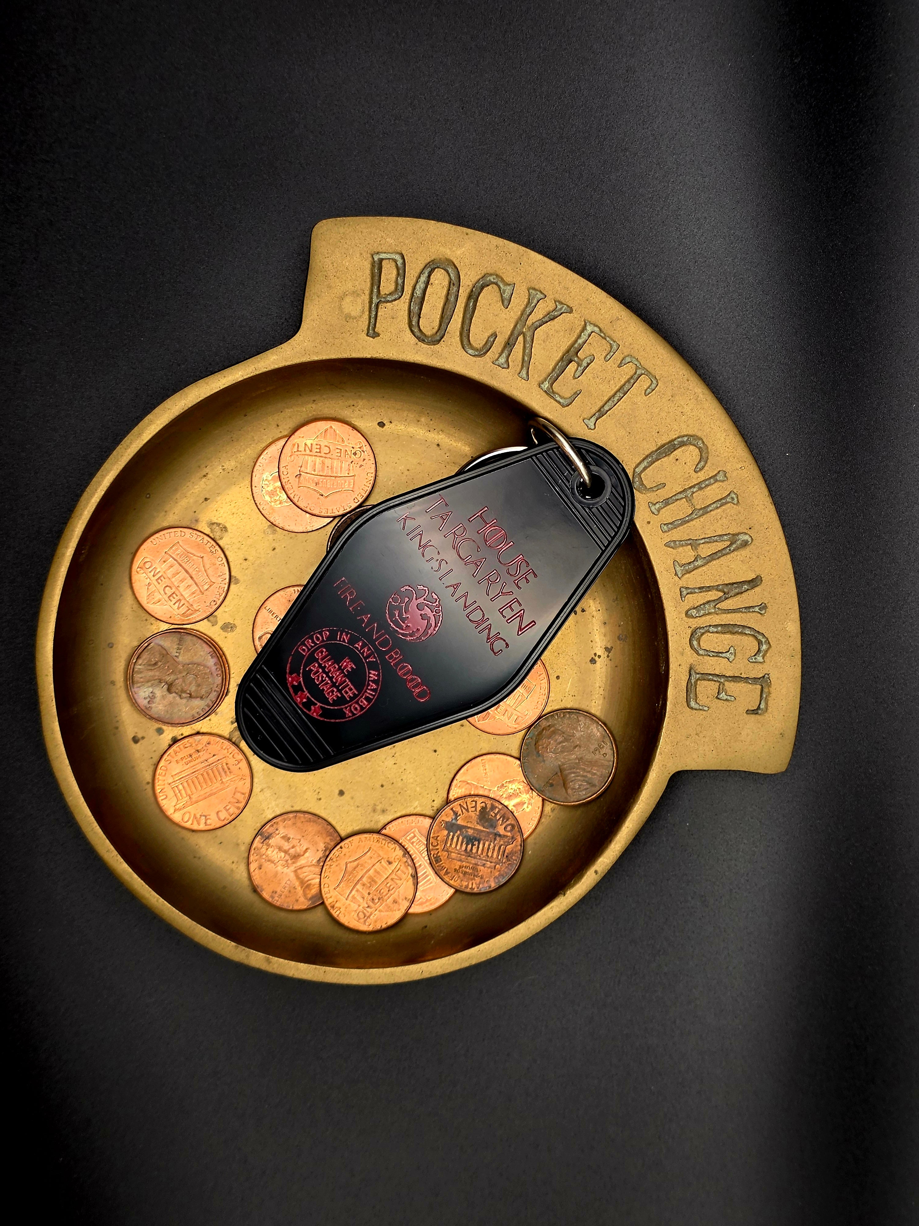 House Targa Ryen Kings Landing - Fire and Blood hotel keychain