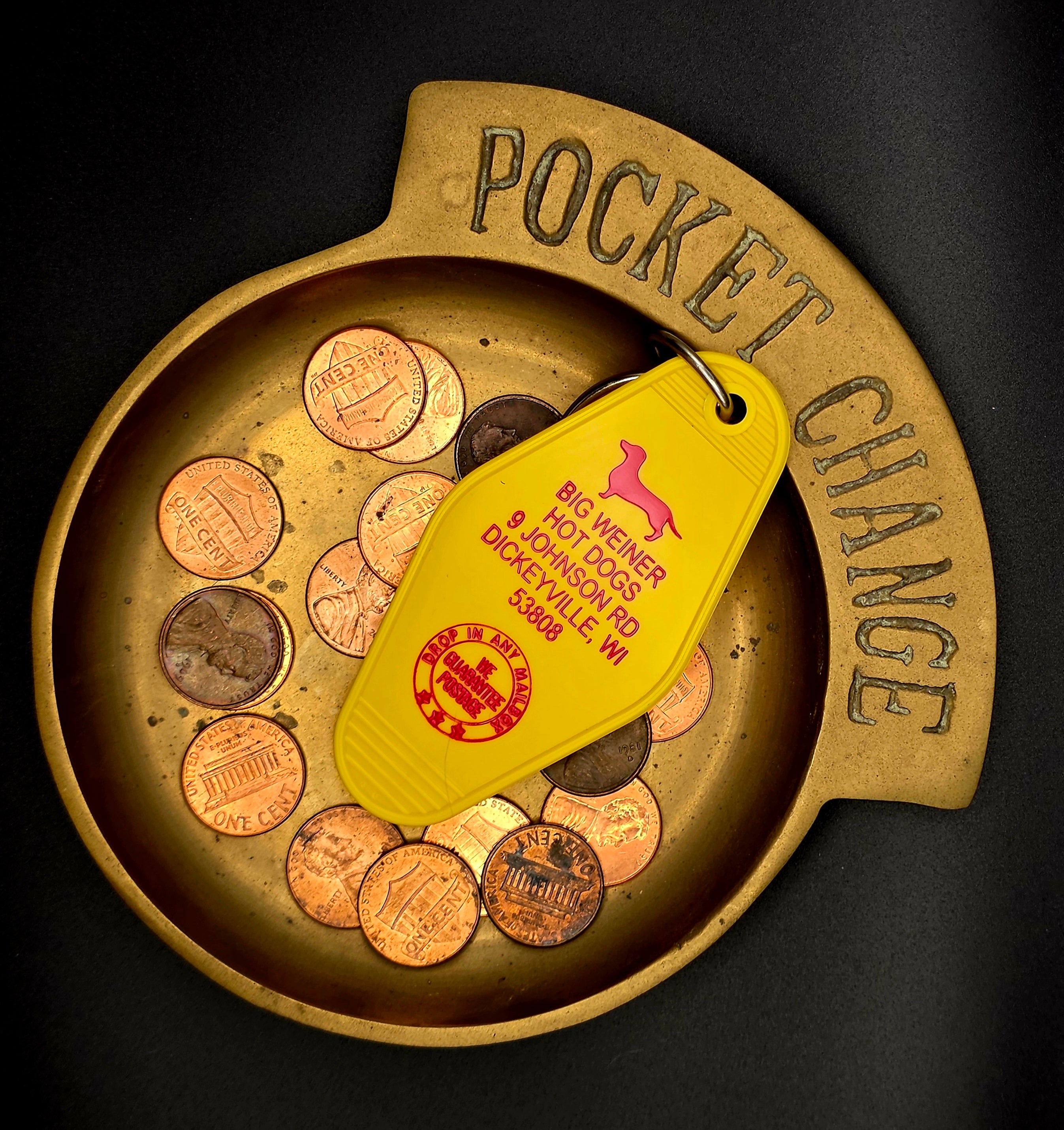 Big Weiner Hot Dogs Keychain