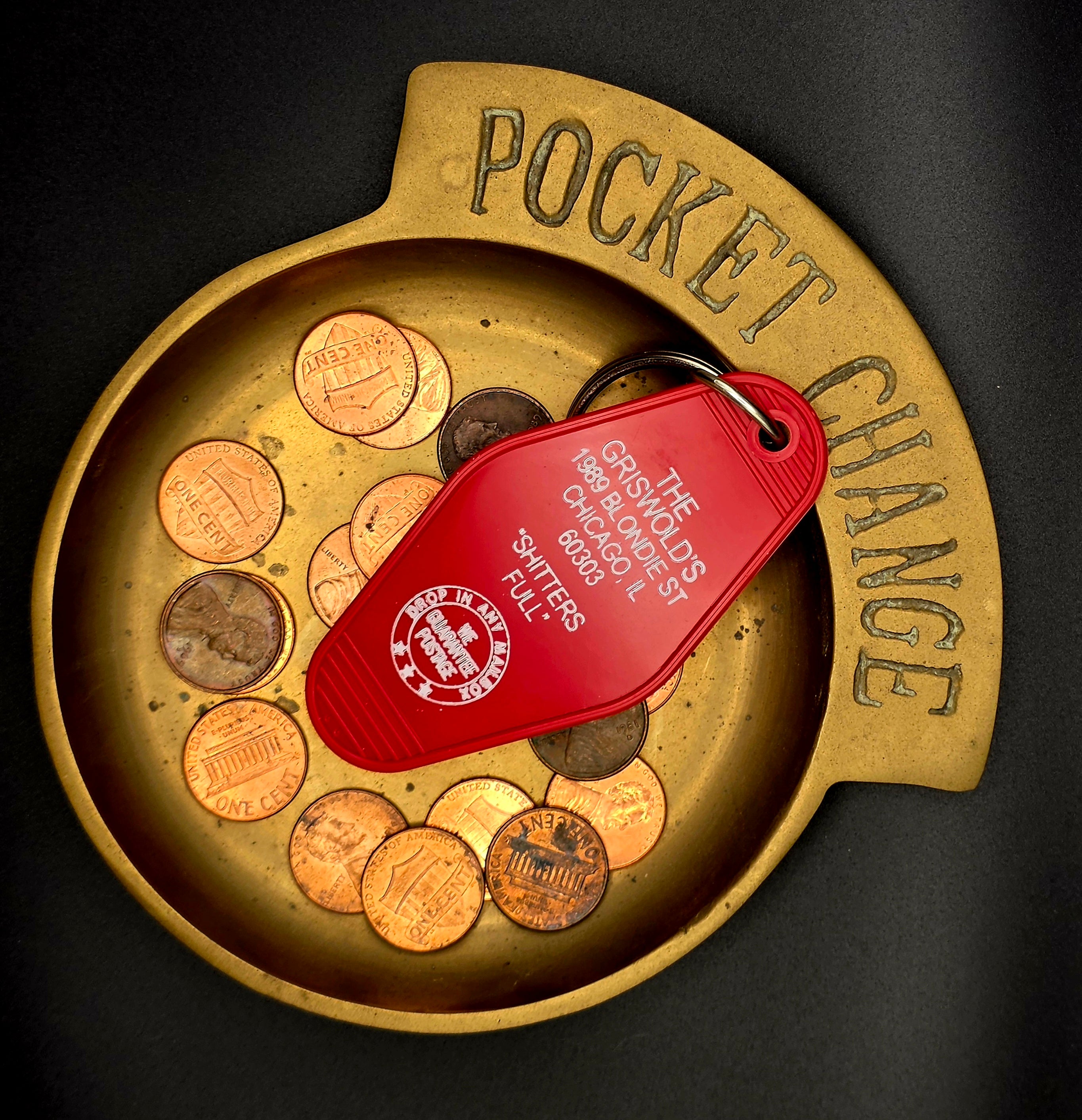 The Griswold's Hotel Style Keychain